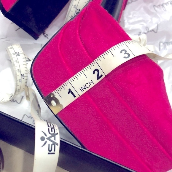 COPY - Sandals platform ,junky block suede synthetic green neon - Picture 5 of 6